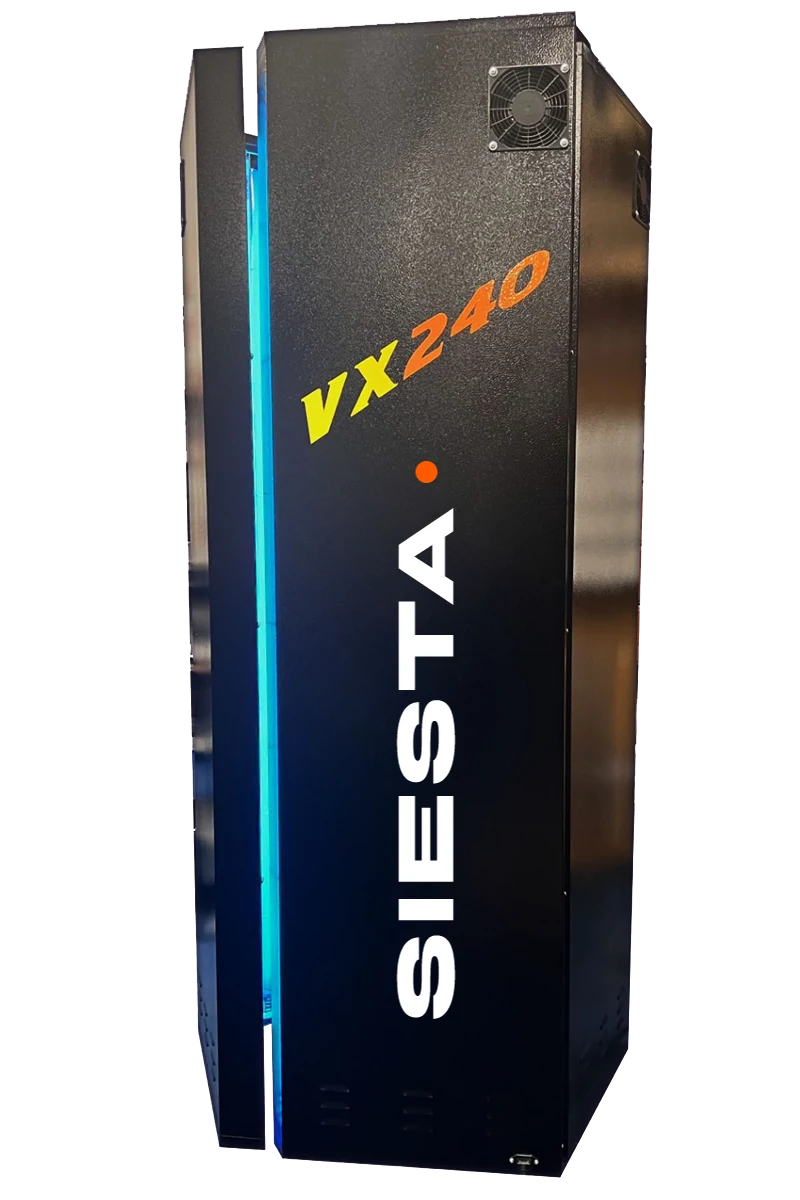 VX240 Premium Stand-Up Sunbed 2