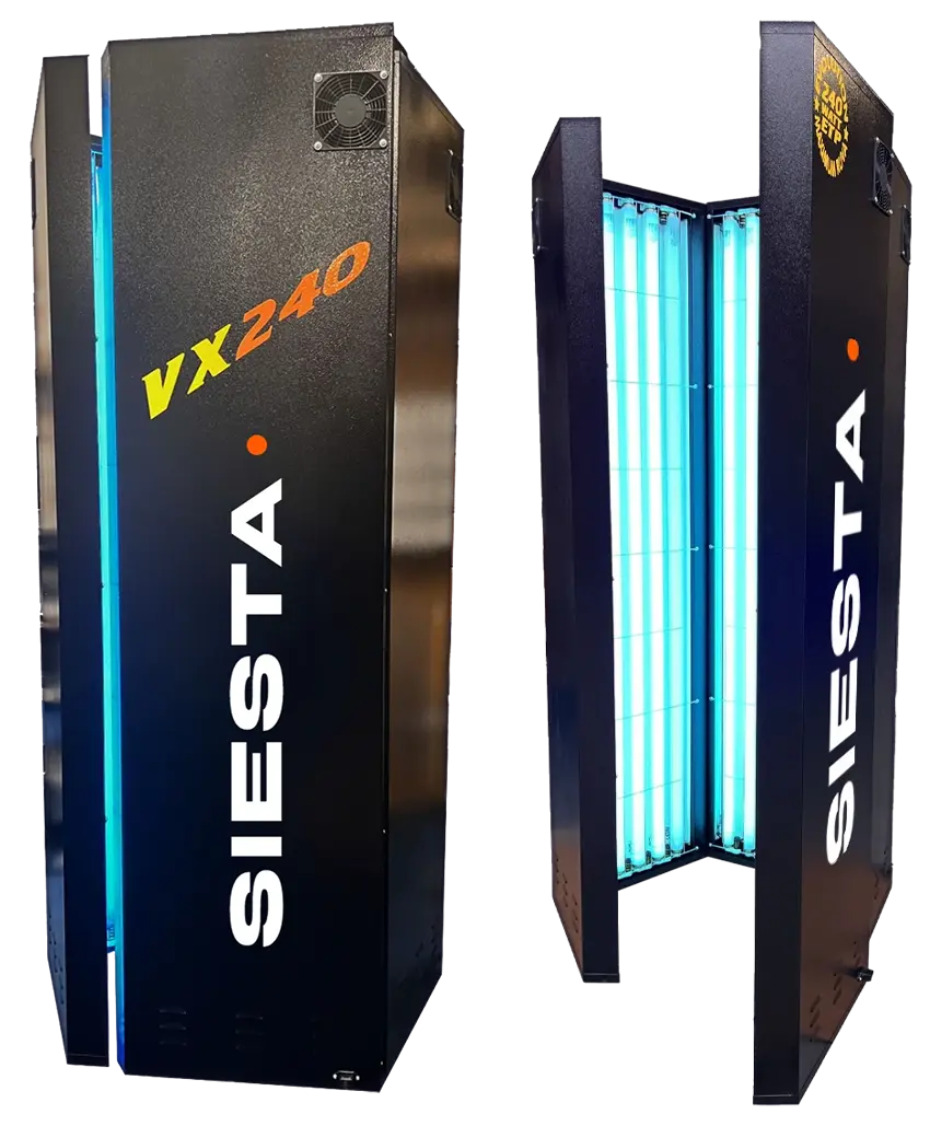 VX240 Stand up Sunbed